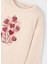 Bej Kız Çocuk Uzun Kollu Tişört 4005 4