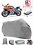 Cf Moto 250SR Branda Gri Motosiket Brandası Motor Örtüsü Çadır Su Geçirmez Motosiklet Kılıfı Motor Brandası,lastikli,taşıma Torbalı 1