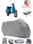 Vespa Px 150 Branda Gri Motosiket Brandası Motor Örtüsü Çadır Su Geçirmez Motosiklet Kılıfı Motor Brandası,lastikli,taşıma Torbalı 1