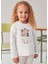 Krem Baskılı Uzun Kollu Tişört 4011 1