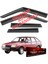Lada Samara Ferrous Cam Rüzgarlığı 4lü Set 1
