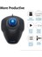 Orbit Trackball, Kablolu Ergonomik Trackball Fare, Kaydırma Halkalı, 40 mm Küre, Windows 5