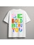 Veloré Be Bold Be You Oversize Baskılı Unisex Tişört 1