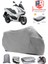 Honda PCX125 Branda Gri Motosiket Brandası Motor Örtüsü Çadır Su Geçirmez Motosiklet Kılıfı Motor Brandası,lastikli,taşıma Torbalı 1