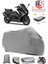 Yamaha Tmax 530 Branda Gri Motosiket Brandası Motor Örtüsü Çadır Su Geçirmez Motosiklet Kılıfı Motor Brandası,lastikli,taşıma Torbalı 1