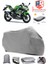 Kawasaki Ninja 400 Branda Gri Motosiket Brandası Motor Örtüsü Çadır Su Geçirmez Motosiklet Kılıfı Motor Brandası,lastikli,taşıma Torbalı 1