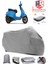 Vespa Sprint 125 Branda Gri Motosiket Brandası Motor Örtüsü Çadır Su Geçirmez Motosiklet Kılıfı Motor Brandası,lastikli,taşıma Torbalı 1