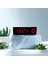 Wifi Senkronize Saniyeli Dijital LED Duvar ve Masa Saati – Otomatik Internet Saat Ayarlı, Kırmızı Led, 16X65 cm 1