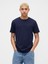 Erkek Lacivert Everyday Soft Gap Mini Logo T-Shirt 1