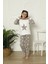 Kışlık Polar Yıldızlı Çocuk Pijama Takım 2