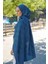 Indigo Ed Scarf Welness Monogram Desen Şal 1