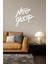 Never Give Up Yazılı Metal Tablo 1