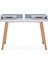 Renee Wood Çalışma Masası - Keçeli ve Aksesuarlı 2