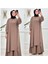 Tesettür Tunik & Pantolon Takımı, Şalaş Bol Kalıp, Ekstra Bol Paça Pantolon Takımı 2