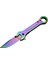 Columbia 8000A Anahtar Görünümlü Renkli Kamp Çakı 19 cm - Otomatik, Metal Sap 1