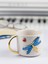 Yusufçuk & Dragonfly Temalı 24K Altın Süslemeli Seramik Mug 6