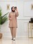 Kadın 2'li Tunik Pantolon Takım, Kapüşonlu Sweat Tunik,pantolon Set 1