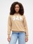 Kadın Bej Relaxed Gap Logo Sweatshirt 1