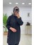 Kadın 2'li Tunik Pantolon Takım, Kapüşonlu Sweat Tunik,pantolon Set 2
