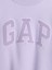 Kadın Mor Relaxed Gap Logo Sweatshirt 3