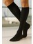 Unisex Mikrofiber Siyah Özel Sıkılaştırıcı Teknolojiyle Uçuş ve Pilot Çorabı 5