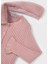 Pembe Kız Çocuk Kürk Yakalı Hırka 4311 3