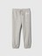 Kız Bebek Gri Gap Logo Kalp Desenli Pull-On Jogger Fleece Eşofman Altı 1