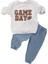 Game Day Nakışlı Erkek Bebek Takım 1