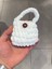 Hello Kitty Figürlü Huawei Buds Samsung Buds ve Airpods Uyumlu El Yapımı Örgü Kulaklık Kılıfı 3