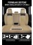 Nissan Qashqai 1.2 Turbo Black Edition X-Tronic 2014 Uyumlu Plus Serisi Tay Tüyü Bej Oto Kılıfı Tam Set 5