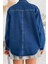 Kadın Denim Gömlek – Düğmeli & Astarsız Rahat Kesim 4