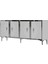 KA1801BS- Tuna Konsol , Tv Sehpası 180CM Beyaz- Silver 5
