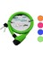 Anahtarlı Kalın Motor - Bisiklet Kilit Çelik Tel Renkli Kılıf 18MMX100CM (5250) 1