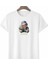 Anneler Gününe Özel Tasarım Canım Annem Baskılı T-Shirt - Beyaz 1