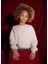 Bej Kız Çocuk Pul Detaylı Sweatshirt 7421 1