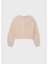 Bej Kız Çocuk Pul Detaylı Sweatshirt 7421 4