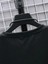 Baskılı Oversize Bisiklet Yaka T-Shirt - Siyah 4