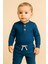 Unisex Basic Badili Alttan Çıtlı Fitilli Bebek Takım 3 Ay - 2 Yaş 1