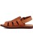 Taba Deri Erkek Sandalet 3