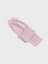 Kız Çocuk %100 Pamuklu Pembe Kalp Ekose Desenli Gömlek Yaka Boydan Düğmeli Pijama Takımı 5