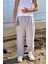 Ayarlanabilir Paça Oversize Gri Eşofman 1