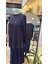 3002 Leopar Jakar Detay Merserize Tunik Lacivert 5