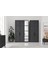 Pita Grey 5 Kapılı Gardırop 1
