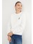 3 Iplik Taş Işlemeli Ayıcık Nakışlı Sweatshirt 5