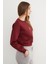 3 Iplik Ayıcık Nakışlı Bisiklet Yaka Sweatshirt 6