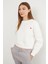 3 Iplik Kalp Nakışlı Bisiklet Yaka Sweatshirt 3