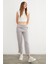 3 Iplik Beli Lastikli Paçası Stoperli Jogger Eşofman Altı 4