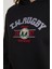 3 Iplik Rugby Nakışlı Kapüşonlu Sweatshirt 4