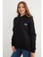 3 Iplik Fiyonk Işlemeli Kapüşonlu Sweatshirt 3