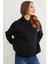 3 Iplik Fiyonk Işlemeli Kapüşonlu Sweatshirt 8